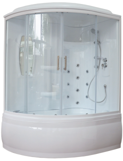 Душевой бокс Royal Bath ALP правый стекло прозрачное 150x100см RB150ALP-T-R